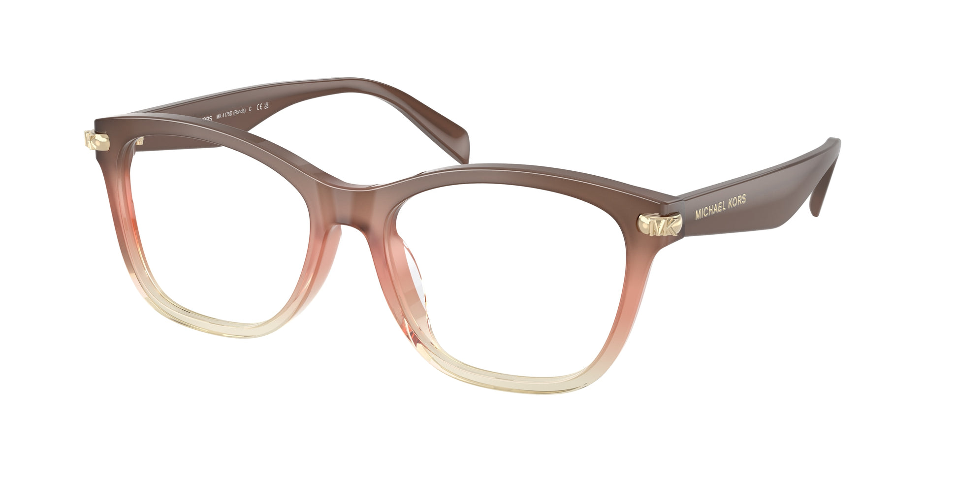 Michael Kors RONDA MK4175D Square Eyeglasses  4035-Soft Pink 54-145-17 - Color Map Pink