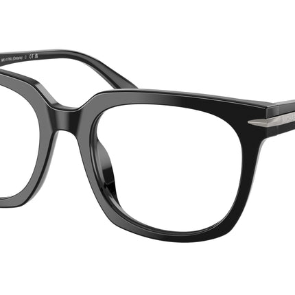 Michael Kors ONTARIO MK4176U Square Eyeglasses  3005-Black 54-145-19 - Color Map Black