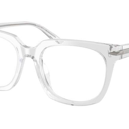 Michael Kors ONTARIO MK4176U Square Eyeglasses  3400-Grey Transparent 54-145-19 - Color Map Grey