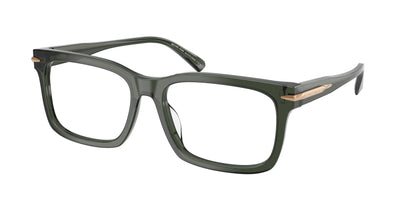 Michael Kors OTTAWA MK4177U Rectangle Eyeglasses  3961-Green Transparent 55-145-17 - Color Map Green