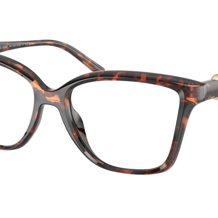 Michael Kors KOBE MK4180U Square Eyeglasses  4031-Luggage Tortoise 54-140-17 - Color Map Tortoise