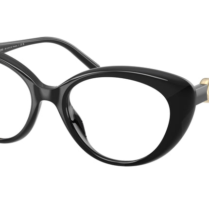 Michael Kors ST. THOMAS MK4181U Oval Eyeglasses  3005-Black 53-140-18 - Color Map Black