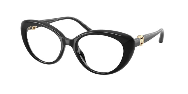 Michael Kors ST. THOMAS MK4181U Oval Eyeglasses  3005-Black 53-140-18 - Color Map Black