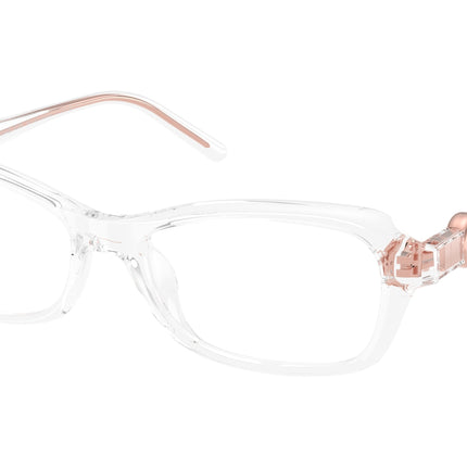 Michael Kors HAKONE MK4182U Round Eyeglasses  3015-Clear 54-140-17 - Color Map Transparent