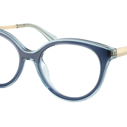 Michael Kors SITGES MK4184U Round Eyeglasses  4031-Navy 51-140-17 - Color Map Blue