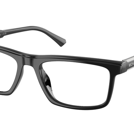 Michael Kors KAHULU MK4189U Rectangle Eyeglasses  3005-Black 55-145-18 - Color Map Black