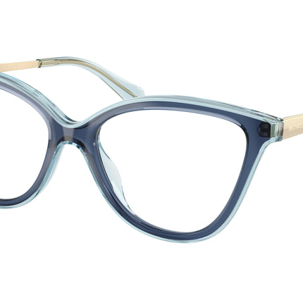 Michael Kors COSTA BRAVA MK4190U Cat Eye Eyeglasses  4031-Navy 53-140-16 - Color Map Blue