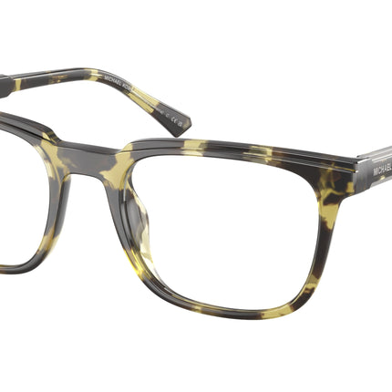 Michael Kors LAHAINA MK4192U Square Eyeglasses  4029-Olive Tortoise 53-145-20 - Color Map Green