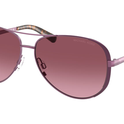 Michael Kors CHELSEA MK5004 Rectangle Sunglasses  11588H-Plum 59-135-13 - Color Map Violet