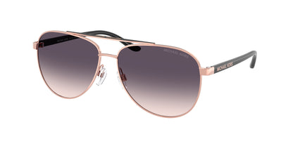 Michael Kors HVAR MK5007 Pilot Sunglasses  109936-Rose Gold 59-135-14 - Color Map Gold