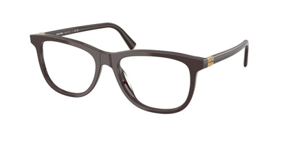 Miu Miu MU01WV Phantos Eyeglasses  22C1O1-Moka 54-140-17 - Color Map Brown