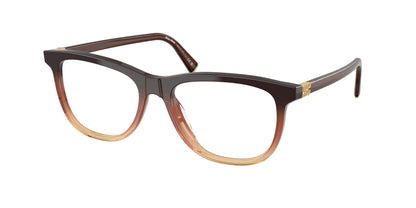 Miu Miu MU01WV Phantos Eyeglasses  24C1O1-Brown Gradient 54-140-17 - Color Map Brown