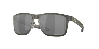 Oakley HOLBROOK METAL OO4123 Square Sunglasses  412306-Matte Gunmetal 55-132-18 - Color Map Grey
