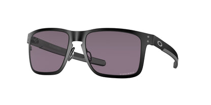 Oakley HOLBROOK METAL OO4123 Square Sunglasses  412311-Matte Black 55-132-18 - Color Map Black