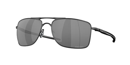 Oakley GAUGE 8 OO4124 Rectangle Sunglasses  412402-Matte Black 62-136-17 - Color Map Black