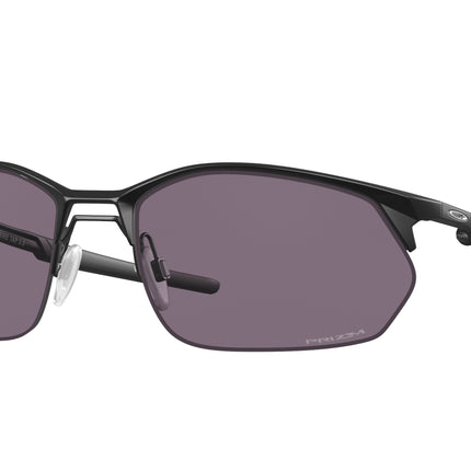 Oakley WIRE TAP 2.0 OO4145 Rectangle Sunglasses  414501-Satin Black 60-136-19 - Color Map Black