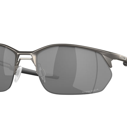 Oakley WIRE TAP 2.0 OO4145 Rectangle Sunglasses  414502-Matte Gunmetal 60-136-19 - Color Map Grey