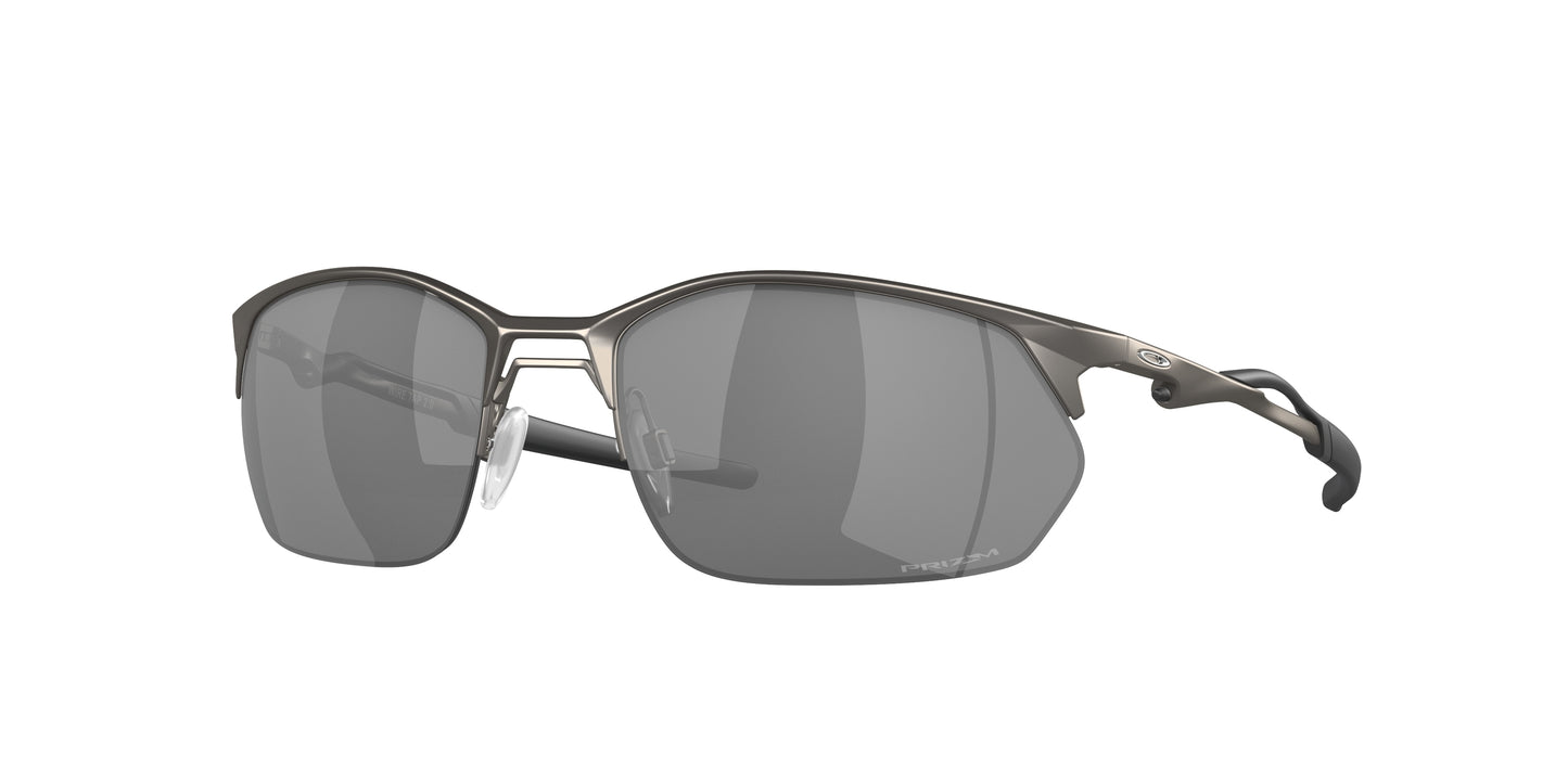 Oakley WIRE TAP 2.0 OO4145 Rectangle Sunglasses  414502-Matte Gunmetal 60-136-19 - Color Map Grey