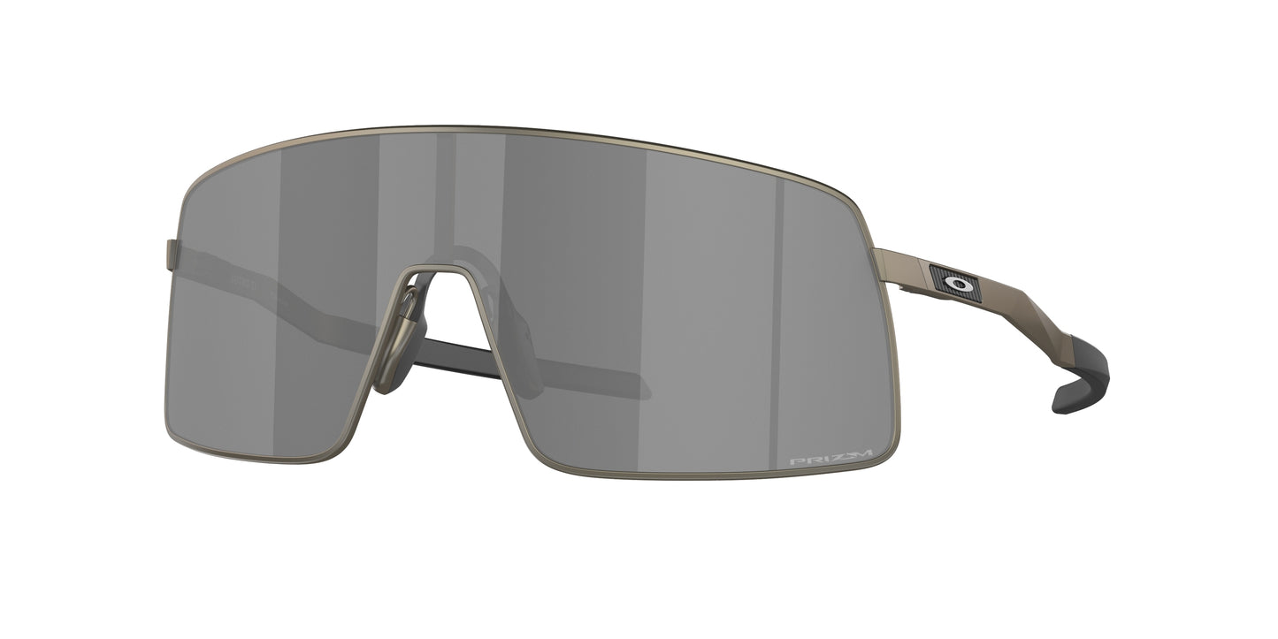 Oakley SUTRO TI OO6013 Shield Sunglasses  601301-Matte Gunmetal 36-141-134 - Color Map Grey