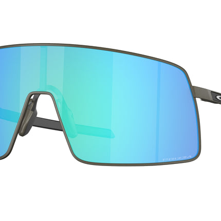 Oakley SUTRO TI OO6013 Shield Sunglasses  601304-Satin Lead 36-141-134 - Color Map Grey