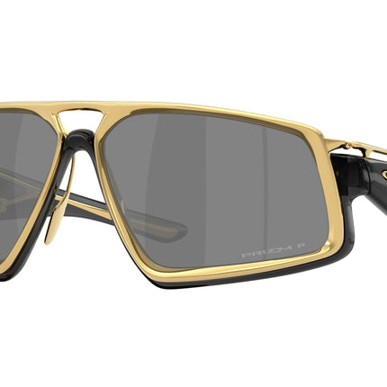 Oakley MASSILLON OO6029 Rectangle Sunglasses  602901-Black Ink 61-147-12 - Color Map Black