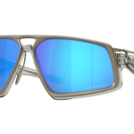 Oakley MASSILLON OO6029 Rectangle Sunglasses  602904-Grey Ink 61-147-12 - Color Map Grey