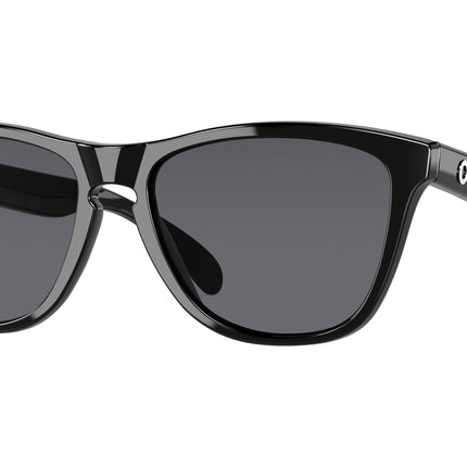 Oakley FROGSKINS OO9013 Square Sunglasses  24-306-Polished Black 55-139-17 - Color Map Black