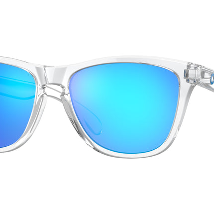 Oakley FROGSKINS OO9013 Square Sunglasses  9013D0-Crystal Clear 55-139-17 - Color Map Transparent