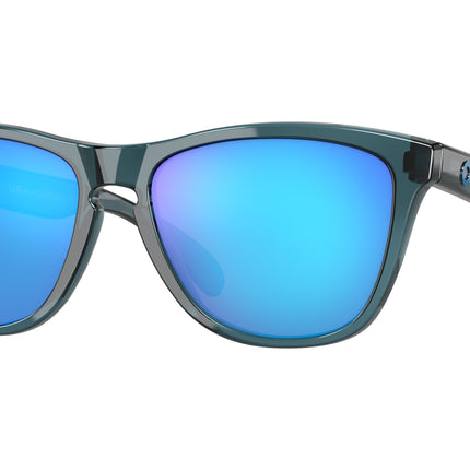 Oakley FROGSKINS OO9013 Square Sunglasses  9013F6-Crystal Black 55-139-17 - Color Map Black