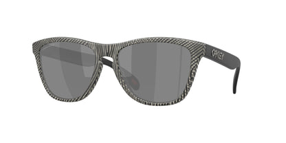 Oakley FROGSKINS OO9013 Square Sunglasses  9013M0-Matte Grey Ink Fingerprint 55-139-17 - Color Map Black