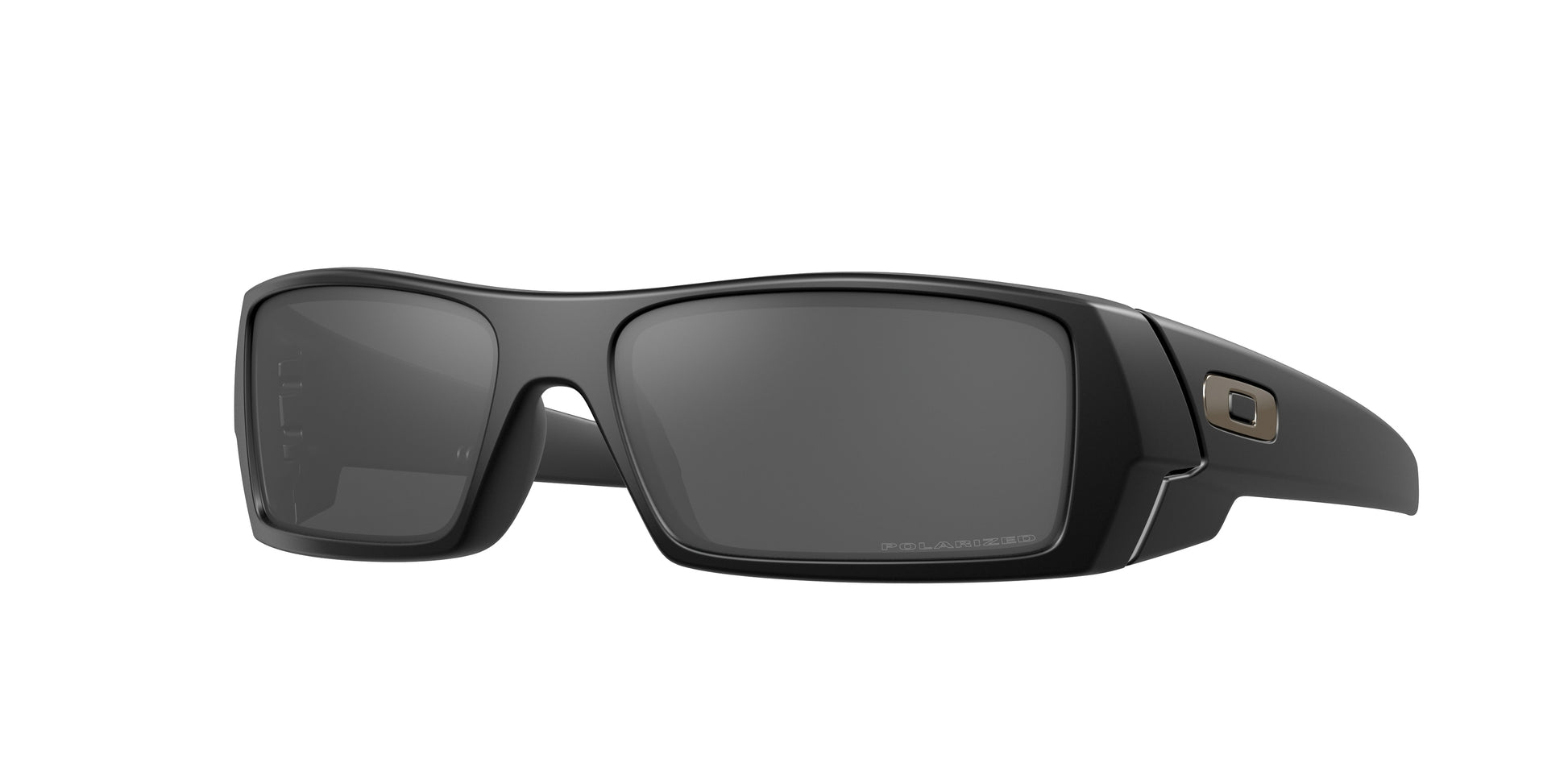 Oakley GASCAN OO9014 Rectangle Sunglasses  12-856-Matte Black 60-128-15 - Color Map Black