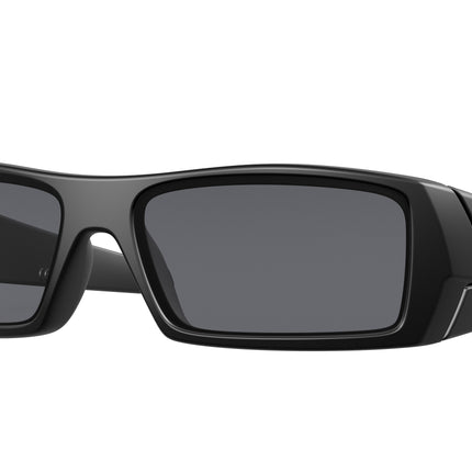 Oakley GASCAN OO9014 Rectangle Sunglasses  901411-Matte Black 60-128-15 - Color Map Black