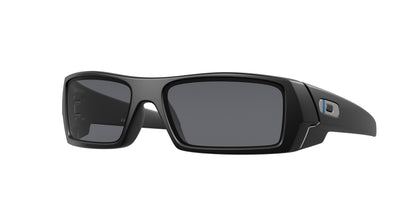 Oakley GASCAN OO9014 Rectangle Sunglasses  901411-Matte Black 60-128-15 - Color Map Black