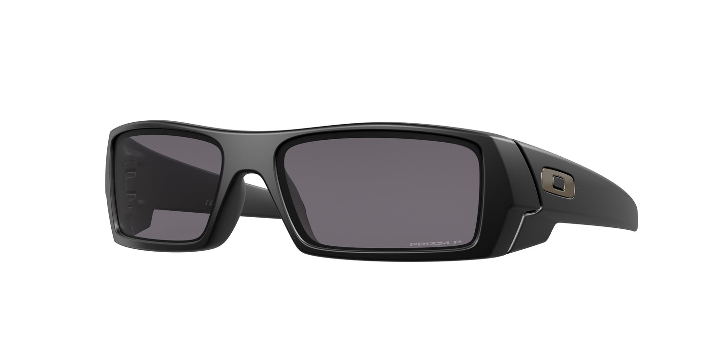 Oakley GASCAN OO9014 Rectangle Sunglasses  901442-Matte Black 60-128-15 - Color Map Black