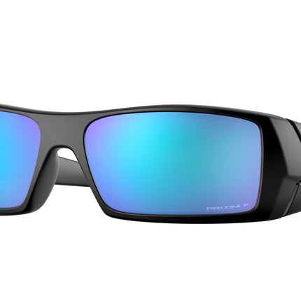 Oakley GASCAN OO9014 Rectangle Sunglasses  901450-Matte Black 60-128-15 - Color Map Black