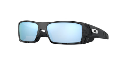 Oakley GASCAN OO9014 Rectangle Sunglasses  901481-Matte Black Camo 60-128-15 - Color Map Grey