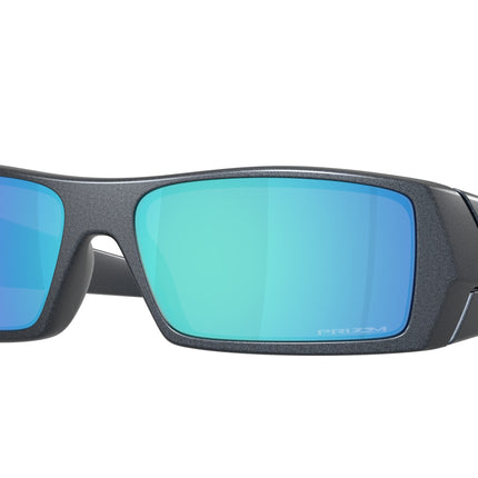 Oakley GASCAN OO9014 Rectangle Sunglasses  9014D4-Blue Steel 60-128-15 - Color Map Grey