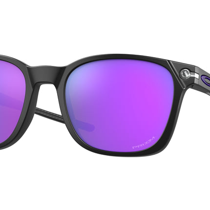 Oakley OJECTOR OO9018 Rectangle Sunglasses  901803-Matte Black 55-143-20 - Color Map Black