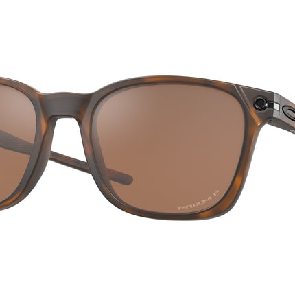 Oakley OJECTOR OO9018 Rectangle Sunglasses  901805-Matte Brown Tortoise 55-143-20 - Color Map Brown