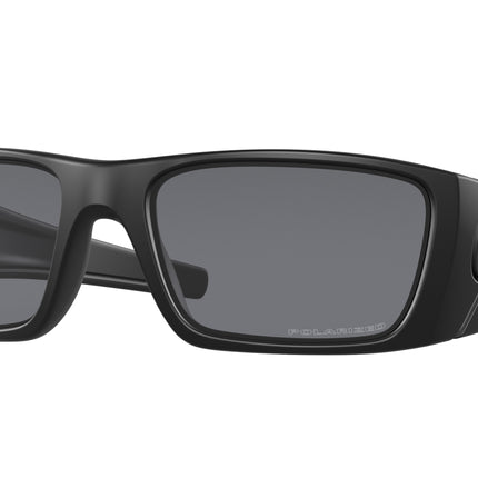 Oakley FUEL CELL OO9096 Rectangle Sunglasses  909605-Matte Black 61-130-19 - Color Map Black