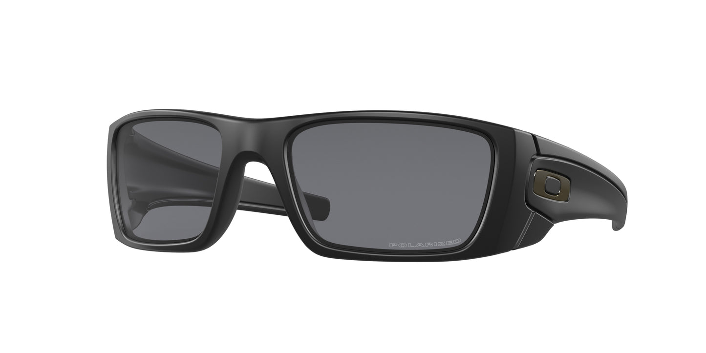 Oakley FUEL CELL OO9096 Rectangle Sunglasses  909605-Matte Black 61-130-19 - Color Map Black