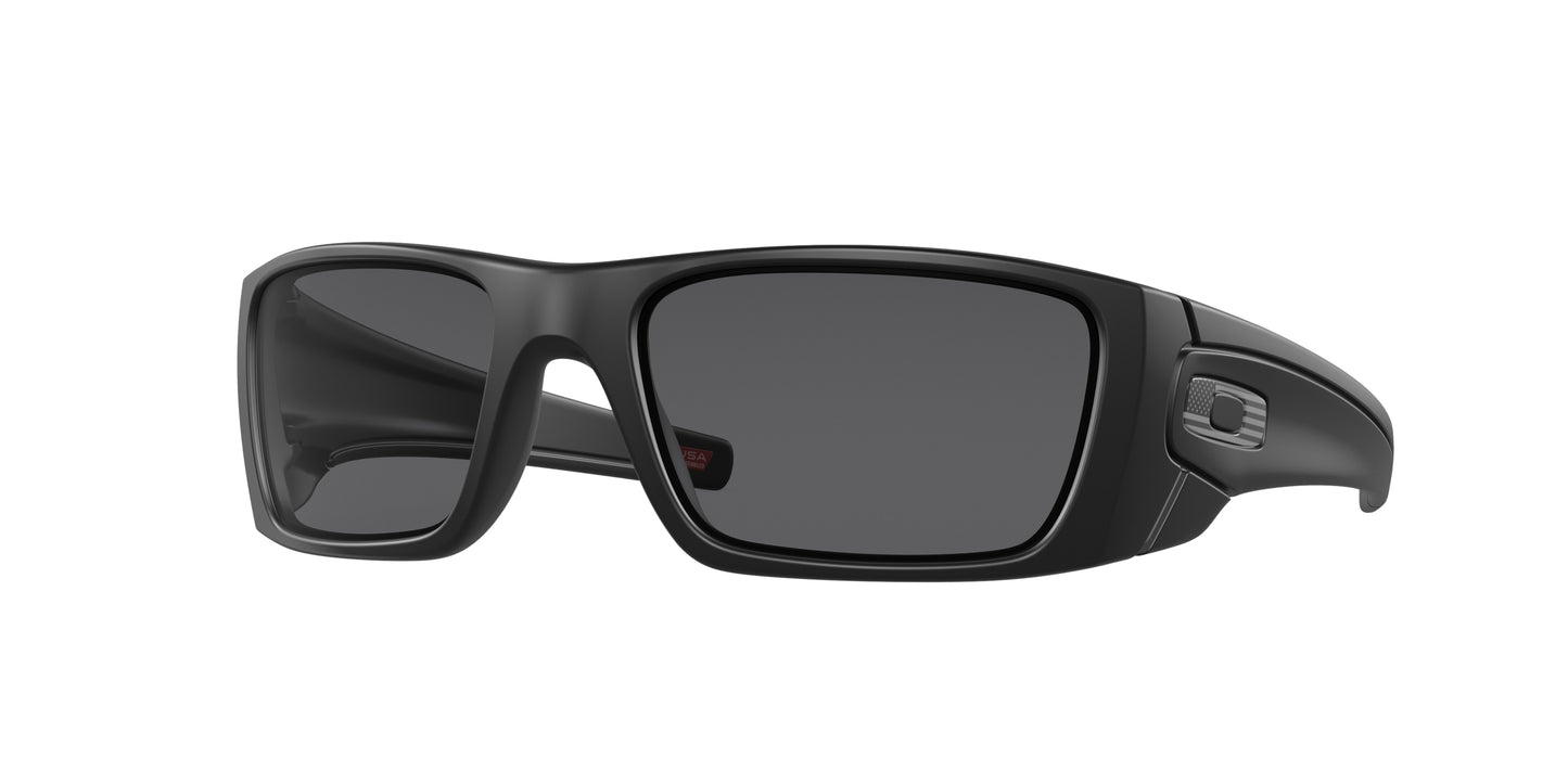 Oakley FUEL CELL OO9096 Rectangle Sunglasses  909629-Matte Black 61-130-19 - Color Map Black