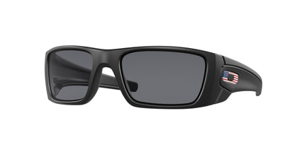 Oakley FUEL CELL OO9096 Rectangle Sunglasses  909638-Matte Black 61-130-19 - Color Map Black