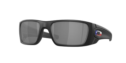 Oakley FUEL CELL OO9096 Rectangle Sunglasses  9096J1-Matte Black 61-130-19 - Color Map Black