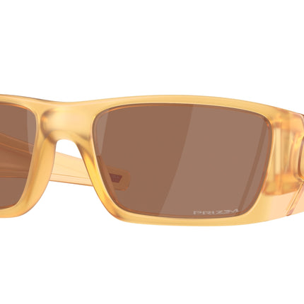 Oakley FUEL CELL OO9096 Rectangle Sunglasses  9096N1-Matte Transparent Light Curry 61-130-19 - Color Map Orange