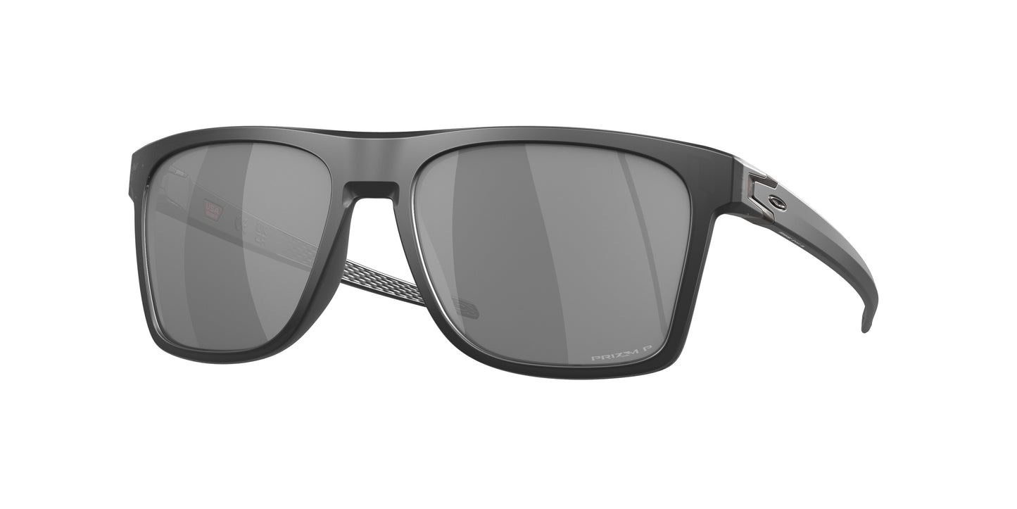 Oakley LEFFINGWELL OO9100 Rectangle Sunglasses  910004-Matte Black Ink 57-134-17 - Color Map Black