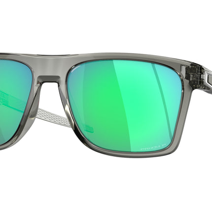 Oakley LEFFINGWELL OO9100 Rectangle Sunglasses  910010-Grey Ink 57-134-17 - Color Map Grey