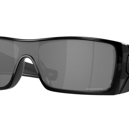 Oakley BATWOLF OO9101 Shield Sunglasses  910157-Black Ink 127-130-127 - Color Map Black