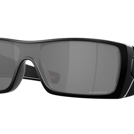 Oakley BATWOLF OO9101 Shield Sunglasses  910159-Matte Black 127-130-127 - Color Map Black