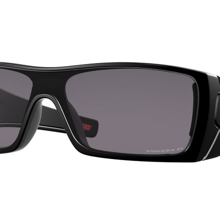 Oakley BATWOLF OO9101 Shield Sunglasses  910168-Matte Black 127-130-127 - Color Map Black